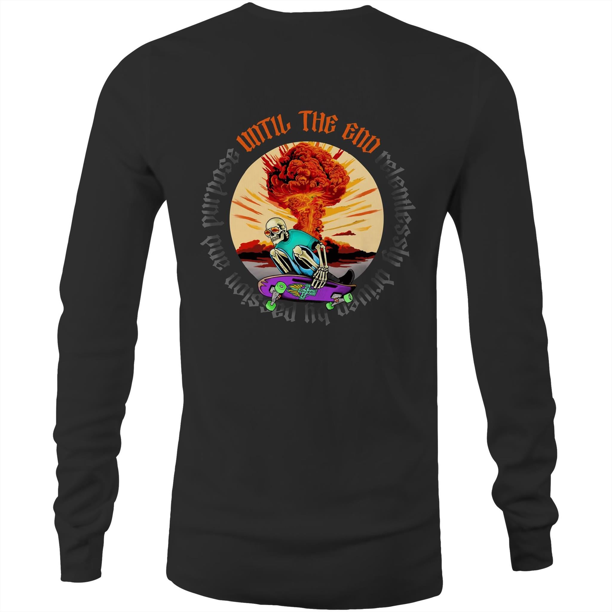 Atomic” Mens Long Sleeve T-Shirt – Until The End