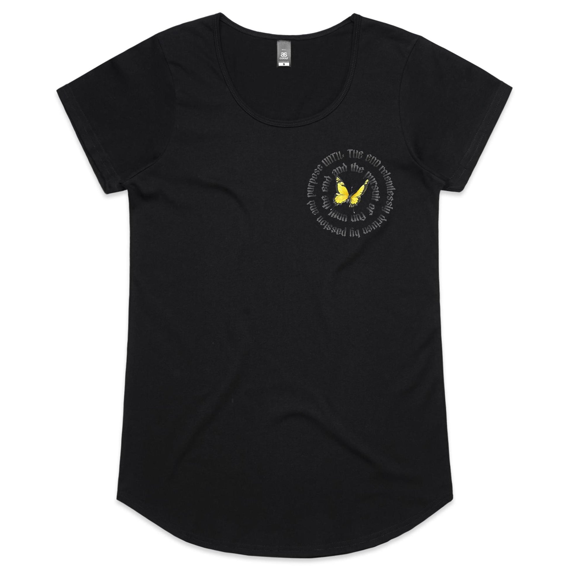 “Metamorphosis” Womens Scoop Neck T-Shirt 3 Colours