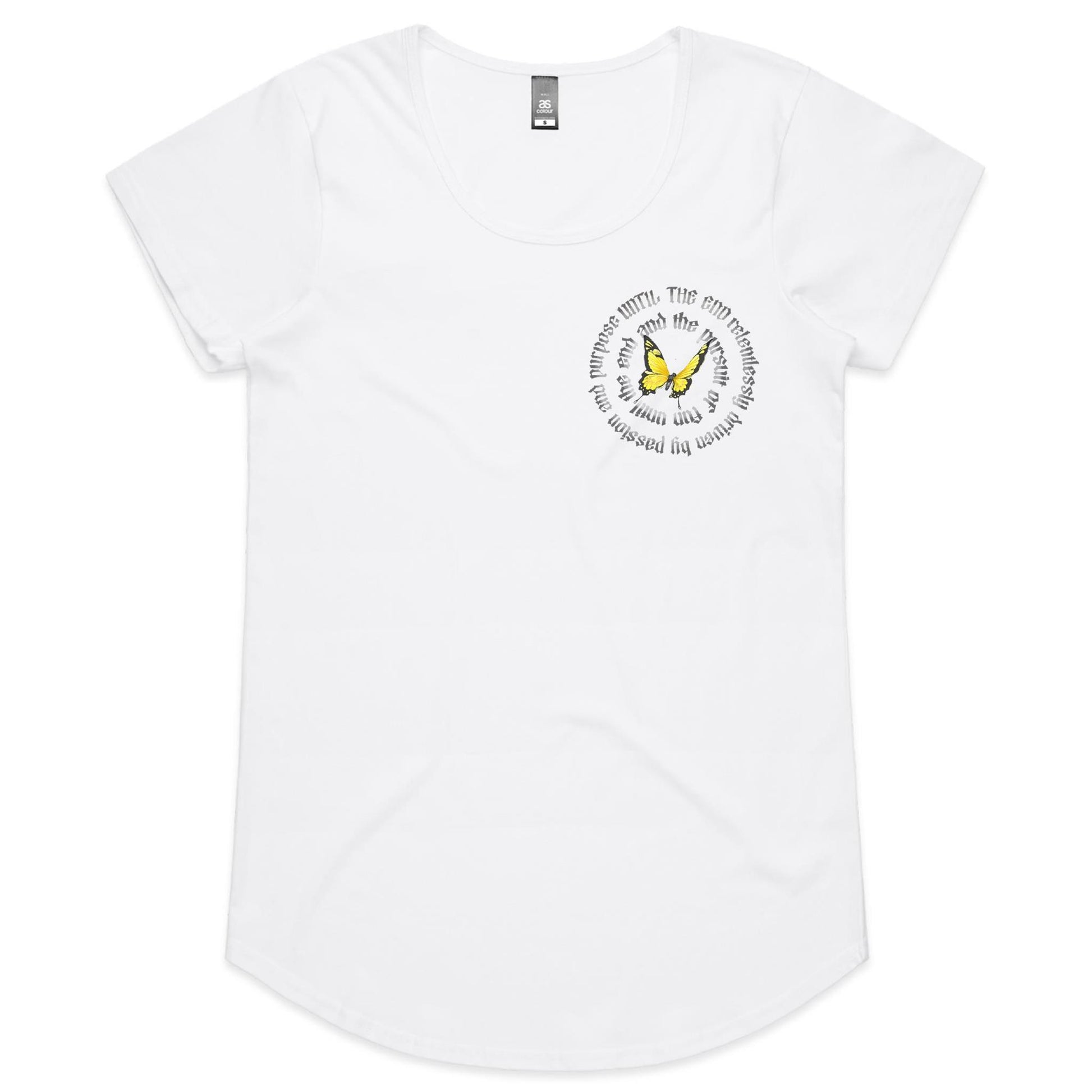 “Metamorphosis” Womens Scoop Neck T-Shirt 3 Colours
