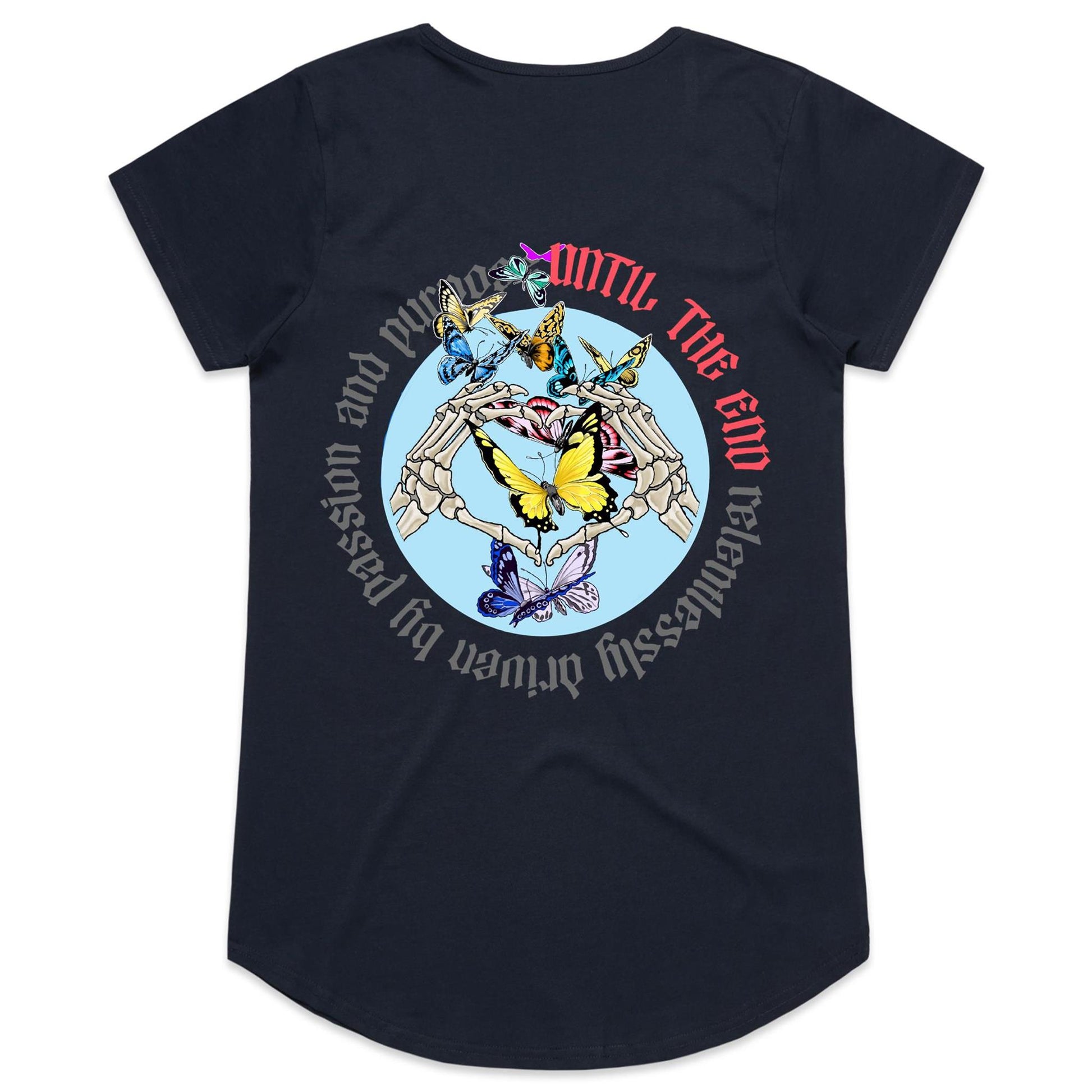 “Metamorphosis” Womens Scoop Neck T-Shirt 3 Colours