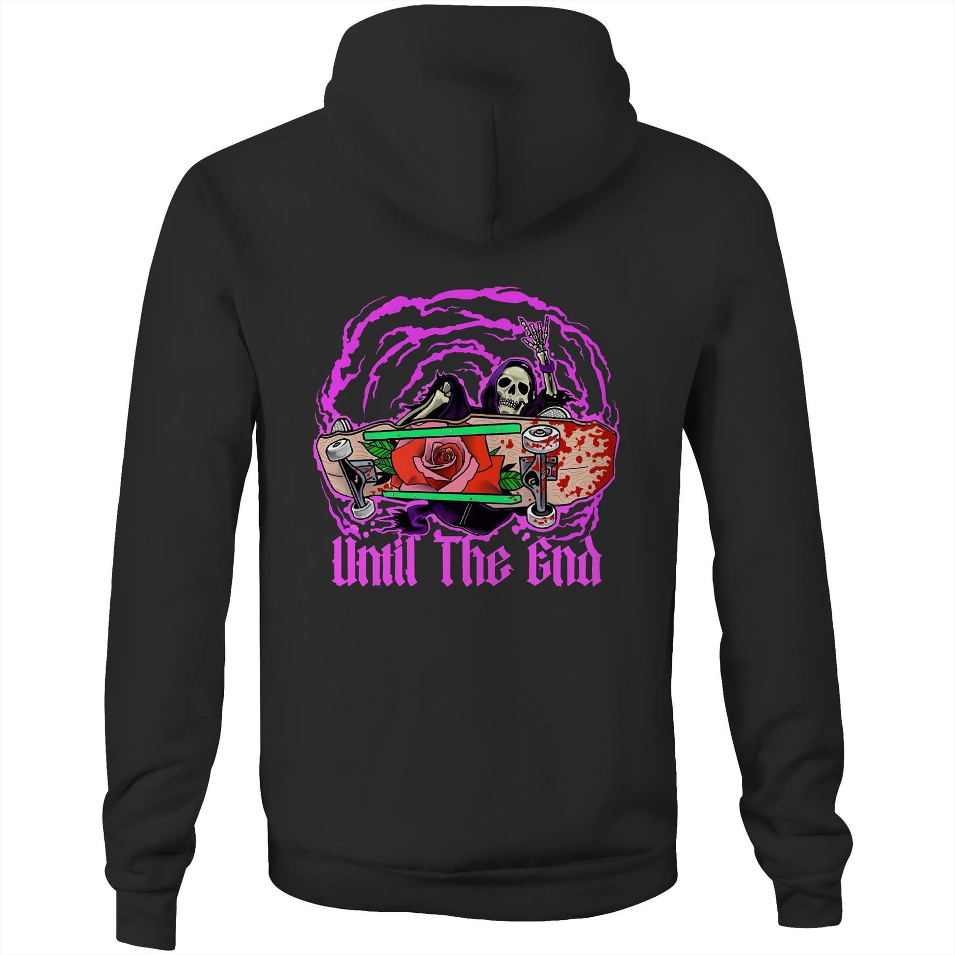 “Grim Shredder” Pocket Hoodie