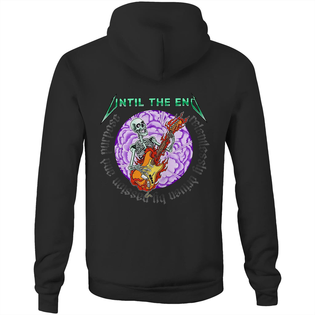 “Shred ‘til the End” - Pocket Hoodie