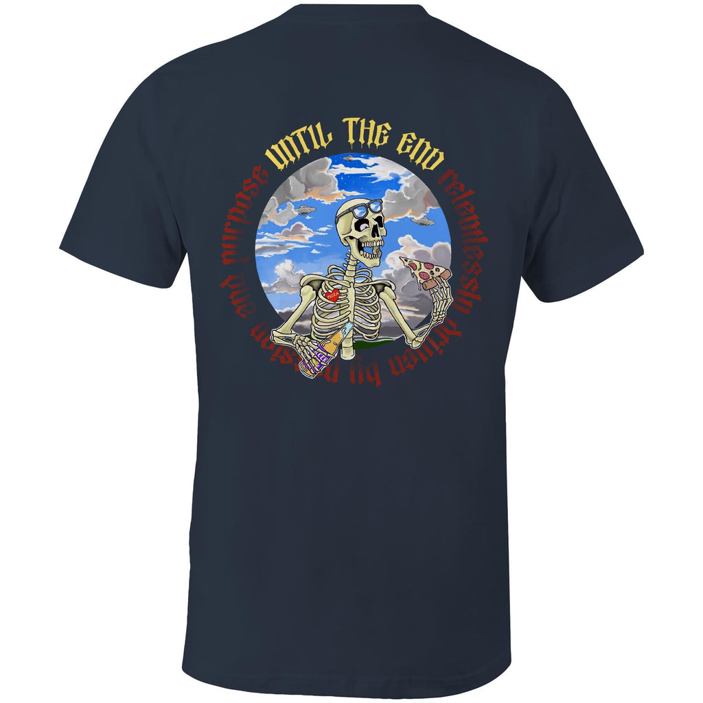 “Pizza Until The End” on Classic Tee