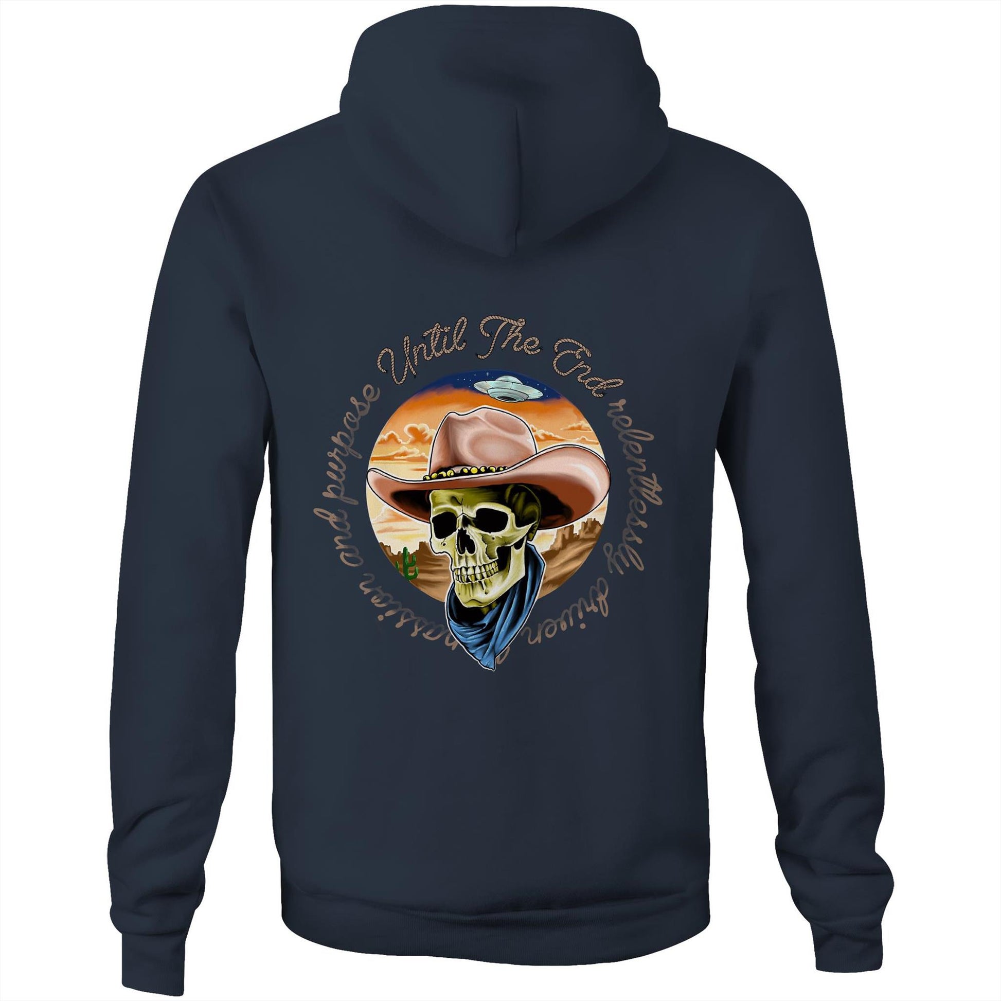 “Space Cowboy” Pocket Hoodie Sweatshirt