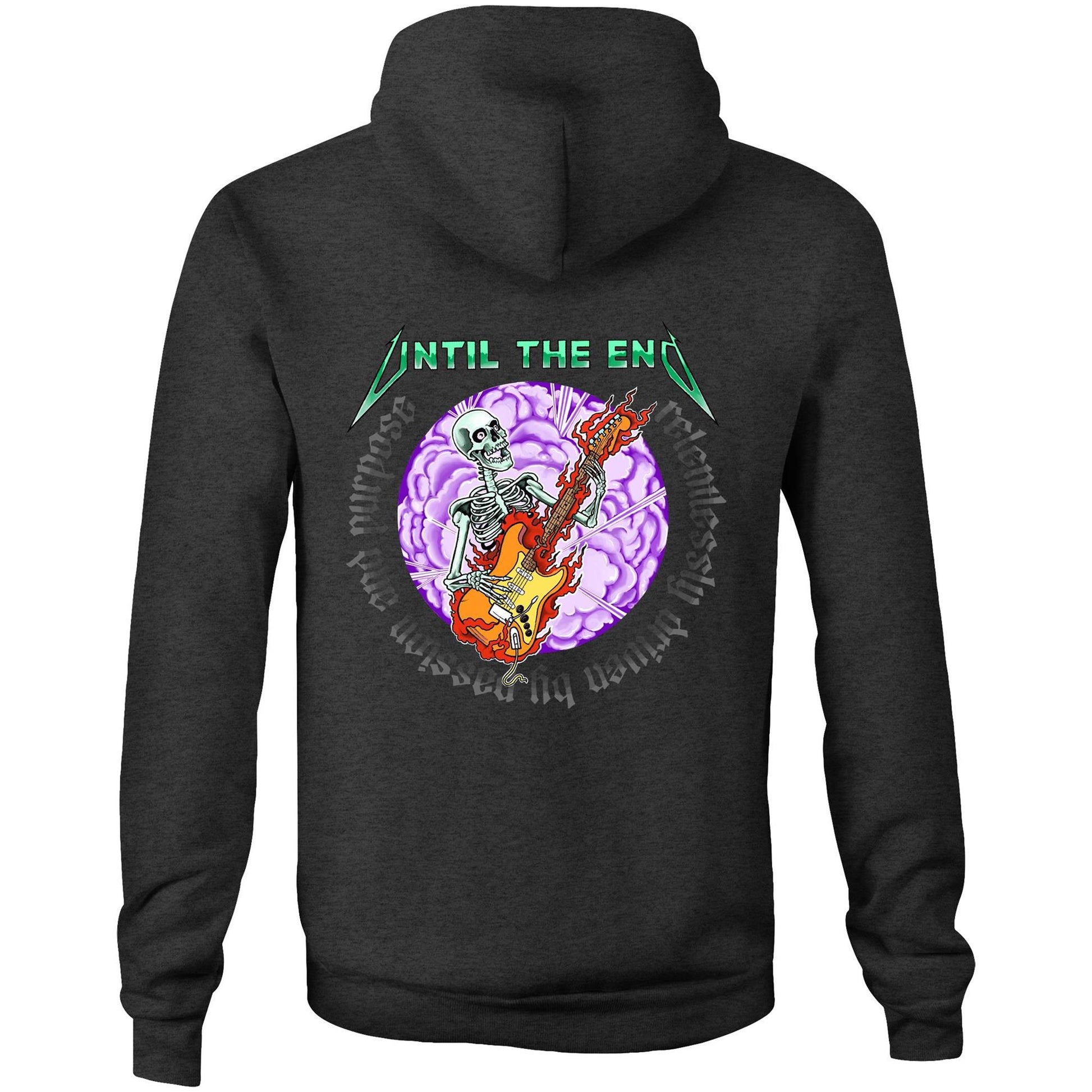 “Shred ‘til the End” - Pocket Hoodie