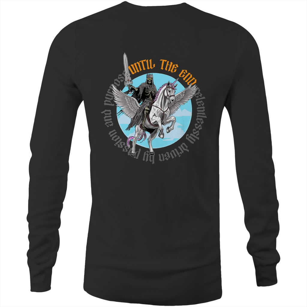 “Ride the Love Pony”  Mens Long Sleeve T-Shirt