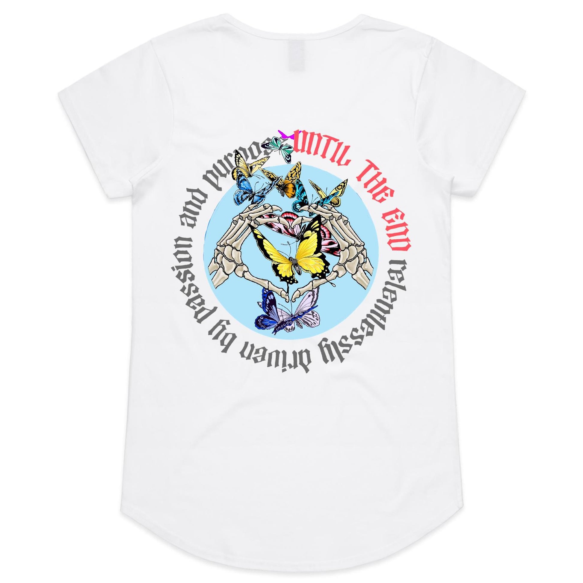“Metamorphosis” Womens Scoop Neck T-Shirt 3 Colours